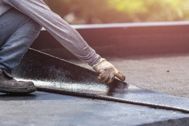 Professional Emergency Waterproofing technician working in Lawrenceville, VA